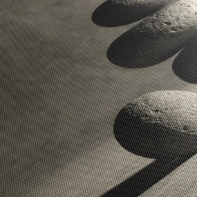 Obraz - Szare kamienie (170x50 cm)