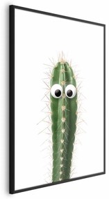 Plakat Żywy kaktus 40x60 cm z ramą czarną bez marginesu ARTGEIST B