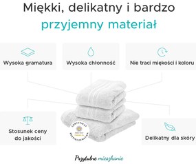 Ręcznik Classic 70 x 140 cm beżowy, 100% bawełna