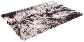 Dywan poliestrowy Dream Brązowo Kremowy 160 cm x 230 cm