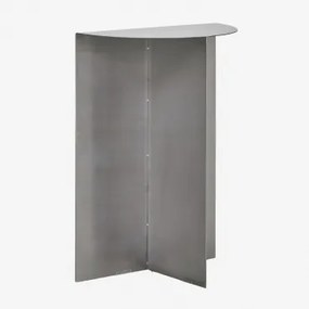 Stolik Pomocniczy 40x20 Cm Ze Stali Nierdzewnej Nadina ↑55 Cm - Sklum