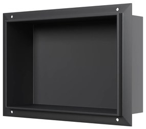 Półka wnękowa ze stali nierdzewnej BS203010Bez obramowania - 20 x 30 x 10 cm