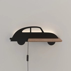 Czarna lampa dziecięca Car – Candellux Lighting