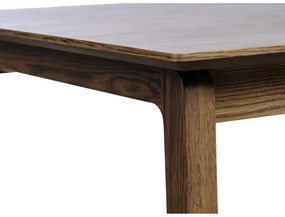 Rozkładany stół z blatem w dekorze dębu 95x190 cm Baro – Unique Furniture