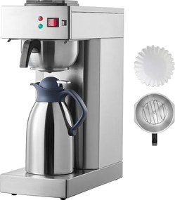 Kawówka z Filtrem SucceBuy Handlowa 12 Talerzy, Termos Kafowy dla Restauracji, Biura