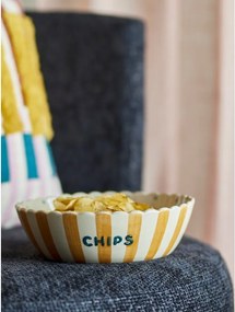 Żółto-kremowa ceramiczna misa ø 24 cm Chip – Bloomingville