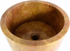 Umywalka z marmuru na postumencie Vincenza