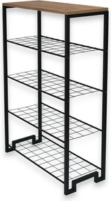 Szafka na buty Nancy Atlantic Pine and Black