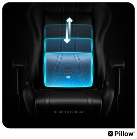 Fotel gamingowy czarny Diablo X-One 2.0 Normal Size