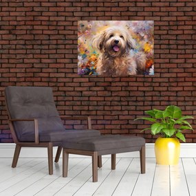Obraz na szkle - Happy Dog II. (70x50 cm)