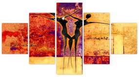 Obraz - Afrykańskie boginie (125x70 cm)