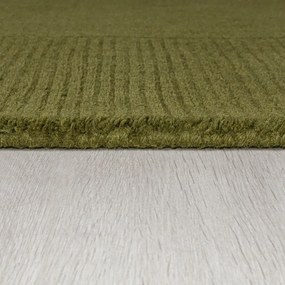 Zielony dywan wełniany 200x290 cm – Flair Rugs