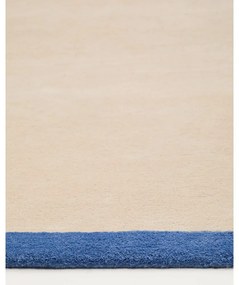 Niebiesko-beżowy bawełniany dywan 90x150 cm Nalim – Kave Home