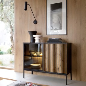 Komoda SENTIERO 104 cm do Salonu Sypialni Czarny