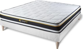 Materac Soft 150x190cm + zestaw podstawa lózka