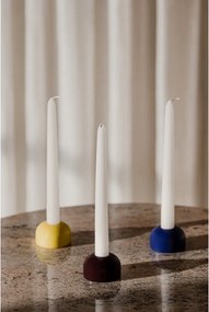 Drewniane świeczniki zestaw 3 szt. Lums – noo.ma