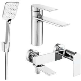 Mexen Zero R62 zestaw wannowy, chrom - 71103R62-00