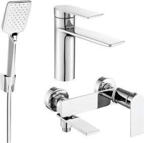 Mexen Zero R62 zestaw wannowy, chrom - 71103R62-00