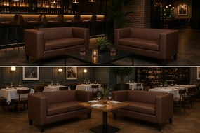 Sofa Monaco : Kolor nogi - Venge, Kolor tkaniny - EKO-SKÓRA - 3D, Typ tkaniny - Eko-skóra , Wysokość nogi - 15 cm