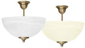 Lampa mosiężna z 1 kloszem V-S1A