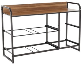 Komoda z szufladami z tkaniny HAZEL TYP 4, brązowy, S