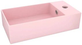 Różowa umywalka ceramiczna M3-H17