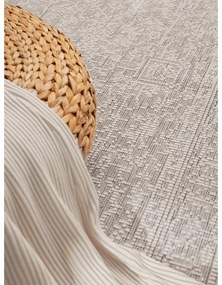 Chodnik odpowiedni na zewnątrz w szaro-śmietankowym kolorze 80x250 cm Duet Kona – NORTHRUGS
