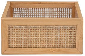 Bambusowy organizer łazienkowy Wenko Allegre, 15x7 cm