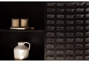 Czarna komoda z litego drewna mango 200x80x40 cm Inaya – MOME