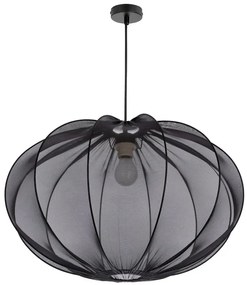 Czarna nowoczesna lampa wisząca kula - D197-Emesso