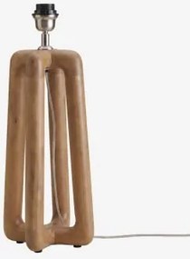 Podstawa Do Lampy Stołowej 40 Cm Z Drewna Mango Lureva Drewno Mango - Sklum