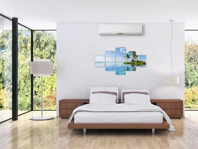 Obraz - Tropikalna wyspa (125x70 cm)