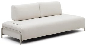 Beżowa sofa modułowa z tkaniny szenilowej 232 cm Compo – Kave Home