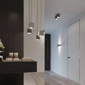 Plafon QUAD 2 szary SOLLUX  LIGHTING