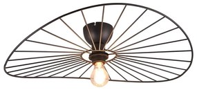 Lampa sufitowa w kolorze matowej czerni ø 60 cm Chapeau – Trio