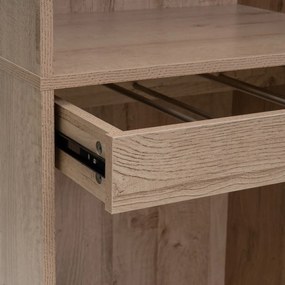 Otwarta szafa modułowa w dekorze dębu w naturalnym kolorze 60x180x45 cm Modular – Casa Selección