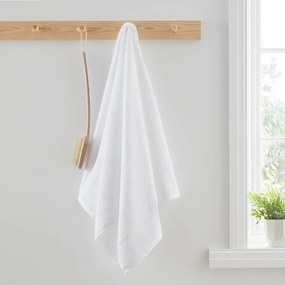 Biały ręcznik z bawełny egipskiej frotte 50x85 cm – Bianca