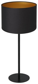 Lampa stołowa ARDEN 1xE27/60W/230V śr. 25 cm czarny/złoty