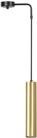 Czarna nowoczesna lampa wisząca tuba - D061 F9-G57