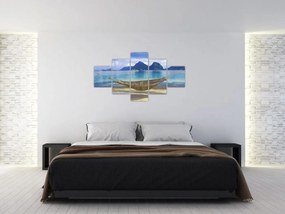 Obraz - Obraz hamaka na plaży 2 (125x70 cm)