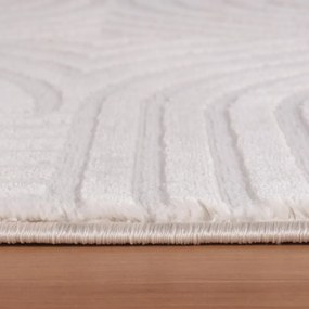Dywan 3D nowoczesny Sahara Iluzja kremowy 280 cm x 370 cm