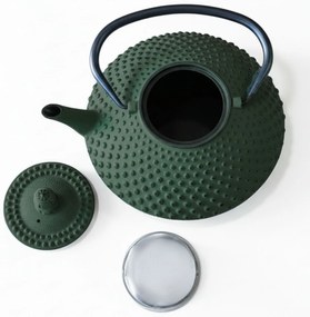 Czajnik żeliwny z zaparzaczem MIKA, 1250 ml