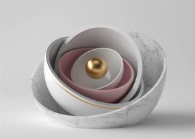 Obraz - Złota perła (70x50 cm)