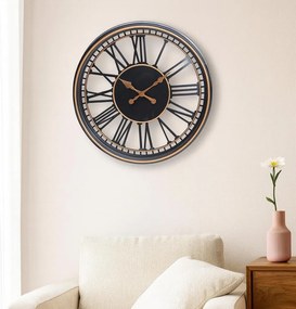 Zegar ścienny z cyframi rzymskimi TIDLO, Ø 50 cm