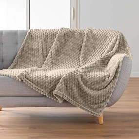 Narzuta flanelowa 125 x 150 cm FROSTY