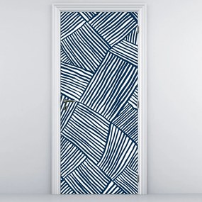 Fototapeta na drzwi - Linie 3D (95x205cm)