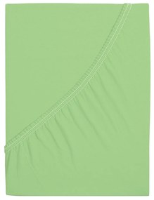 4Home prześcieradło jersey Mako zielony, 180 x 200 cm