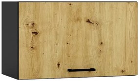 Szafka nad okap 60 cm grafit + dąb artisan - Coleo 22X