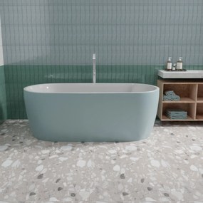 Wanna wolnostojąca owalna akrylowa biała 170 x 80 cm ELEGANT | Możliwa opcja Go Color : Wybierz swój kolor - Twój wybrany kolor z palety RAL