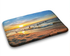 Dywanik łazienkowy Dywanik łazienkowy Plaża Zachód Słońca